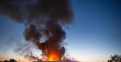 Investigación en curso sobre el incendio en la fábrica de Acenorca en Montehermoso