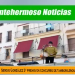 Sergio González 3º premio en concurso de tamborileros en Plasencia