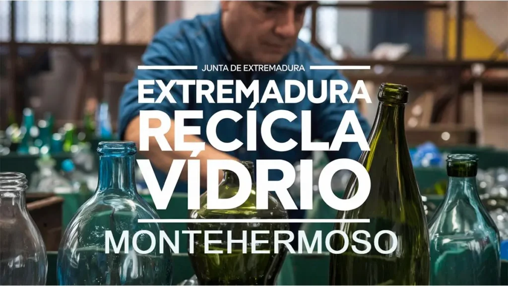 La Junta de Extremadura elige a Montehermoso para impulsar el reciclaje de vidrio