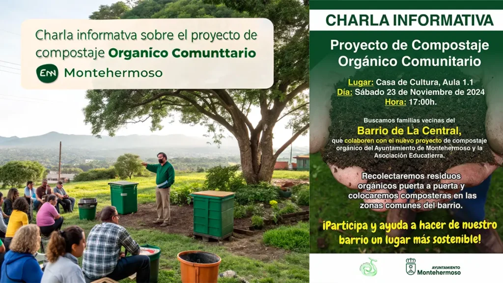 Charla Informativa sobre el Proyecto de Compostaje Orgánico Comunitario