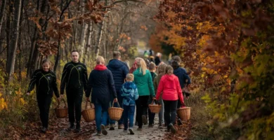 Como y donde recoger setas en el norte de Cáceres