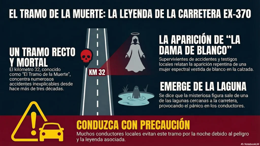 El Tramo de la Muerte en la EX-370: Misterios y Peligros entre Montehermoso y Pozuelo de Zarzón