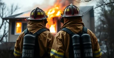 Nueve Afectados en Grave Incendio de Vivienda en Jaraíz de la Vera