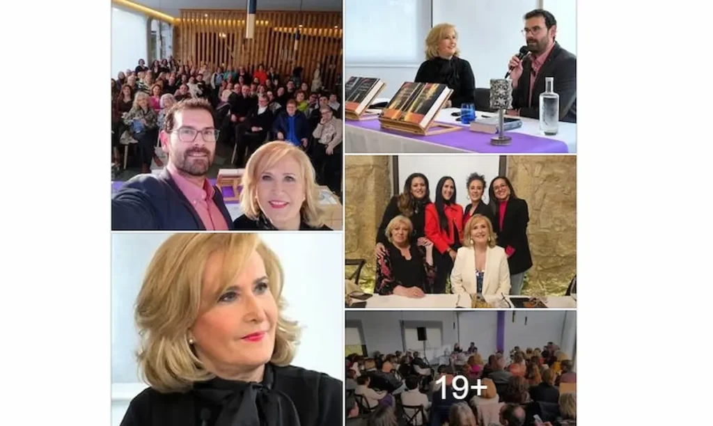Éxito rotundo en la presentación de Luna Roja de Nieves Herrero en Sierra de Gata