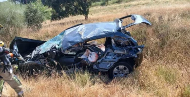 Un Matrimonio de San Vicente de Alcántara Roto por la Tragedia en la Carretera de Alburquerque