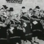 Grupo Folclórico de Montehermoso celebró en 1971 el Teléfono Cinco Millones en Plasencia