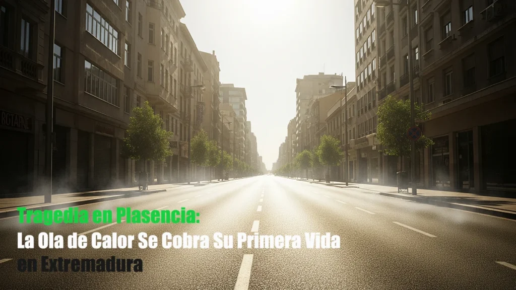 Tragedia en Plasencia: La Ola de Calor Se Cobra Su Primera Vida en Extremadura