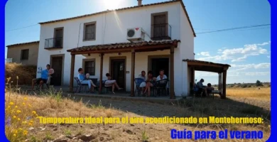 Temperatura ideal para el aire acondicionado en Montehermoso: Guía para el verano
