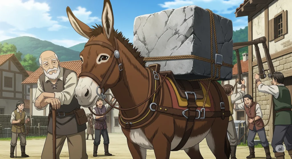 La Leyenda de la Piedra y el Burro de Montehermoso