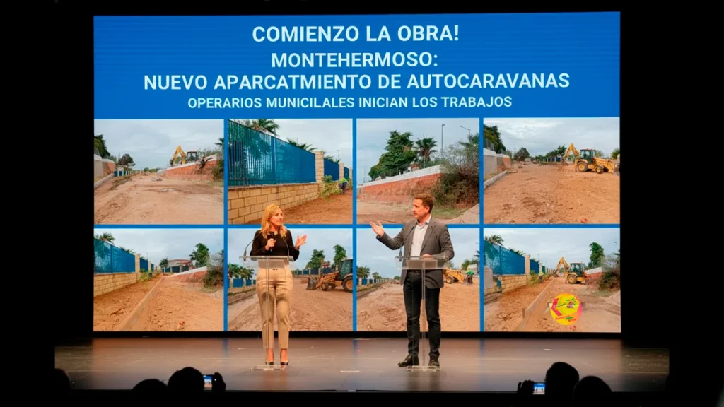 Comienzan las obras del aparcamiento para autocaravanas en Montehermoso: impulso al turismo y a la economía local