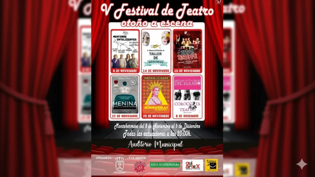 V Festival de Teatro Montehermoso: Agenda Completa y Obras Imprescindibles del 'Otoño a Escena'