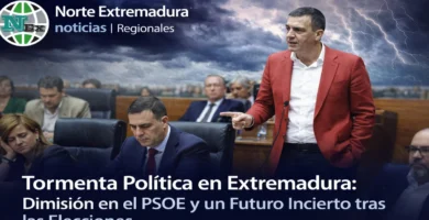 Tormenta Política en Extremadura: Dimisión en el PSOE y un Futuro Incierto tras las Elecciones