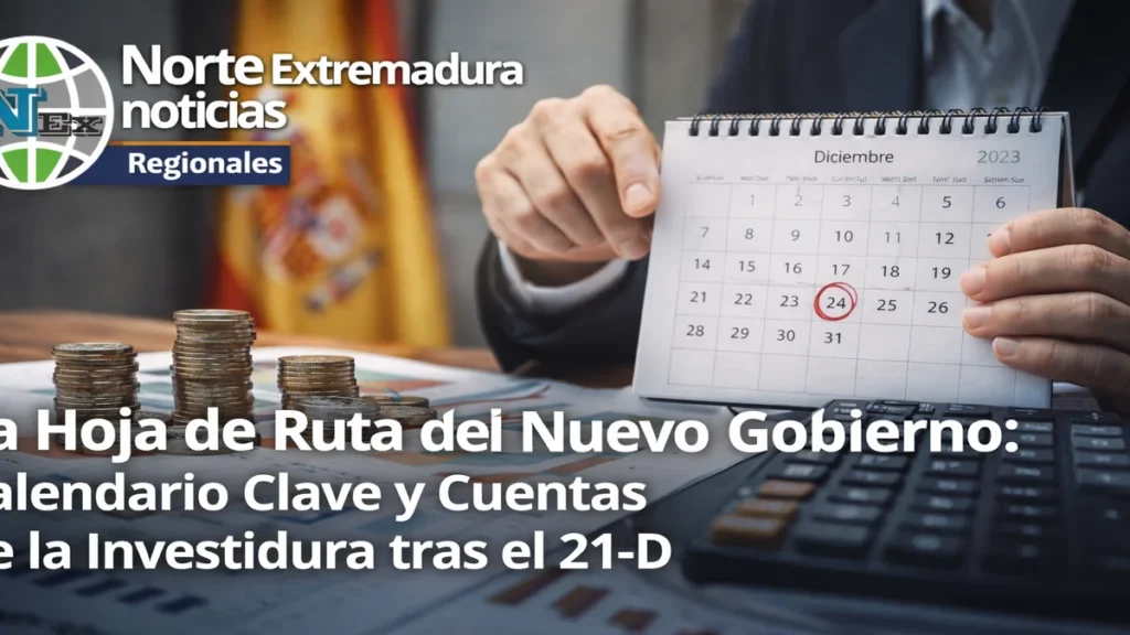 La Hoja de Ruta del Nuevo Gobierno: Calendario Clave y Cuentas de la Investidura tras el 21-D