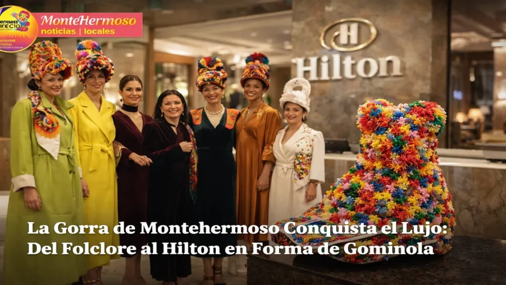 La Gorra de Montehermoso Conquista el Lujo: Del Folclore al Hilton en Forma de Gominola