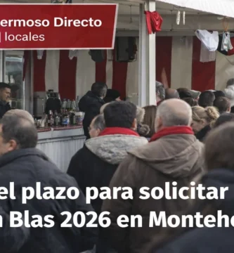 Abierto el plazo para solicitar la barra de San Blas 2026 en Montehermoso