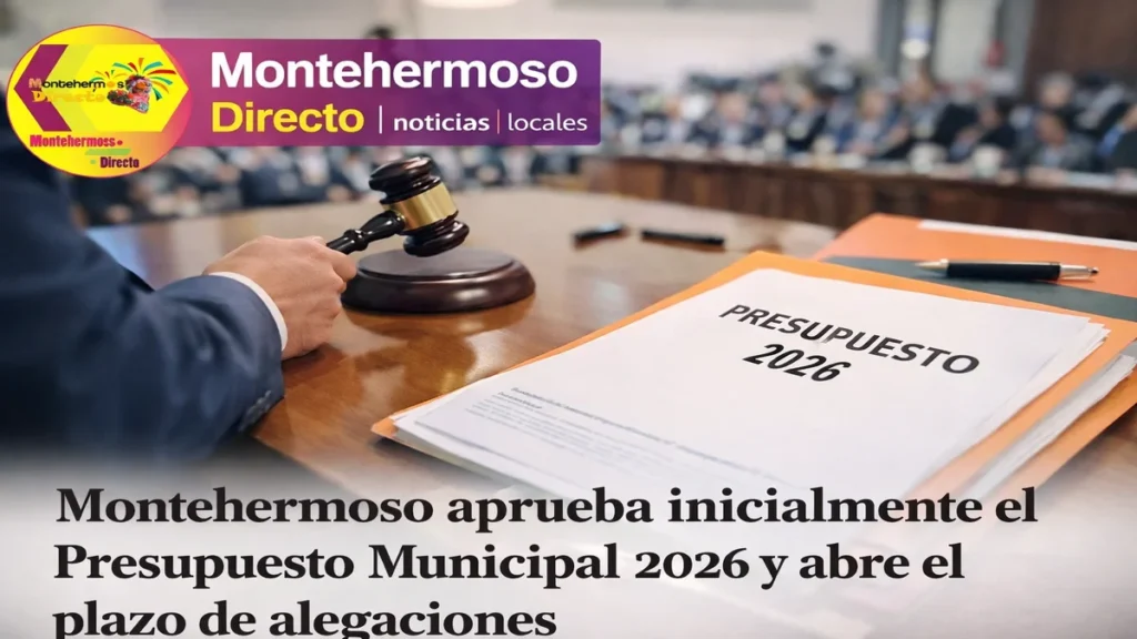 Montehermoso aprueba inicialmente el Presupuesto Municipal 2026 y abre el plazo de alegaciones