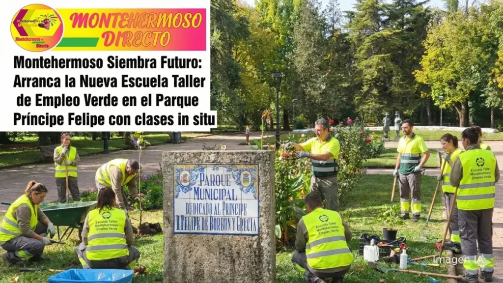 Montehermoso Siembra Futuro: Arranca la Nueva Escuela Taller de Empleo Verde en el Parque Príncipe Felipe