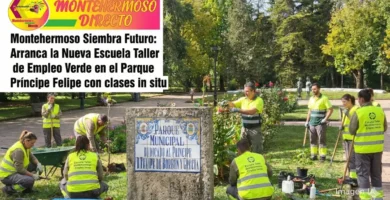 Montehermoso Siembra Futuro: Arranca la Nueva Escuela Taller de Empleo Verde en el Parque Príncipe Felipe