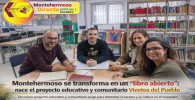 Montehermoso se transforma en un “libro abierto”: nace el proyecto educativo y comunitario Vientos del Pueblo