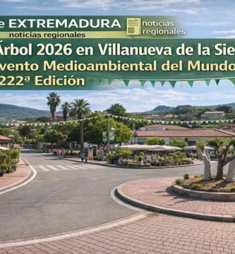 Fiesta del Árbol 2026 en Villanueva de la Sierra || Infografía