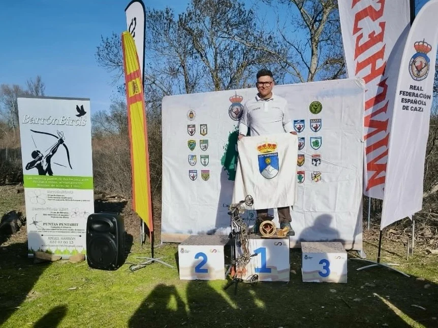 Juan Manuel Pérez Pablos; Campeón del XXVII Campeonato de España de Recorridos de Caza con Arco 2026 en Fresno de Torote