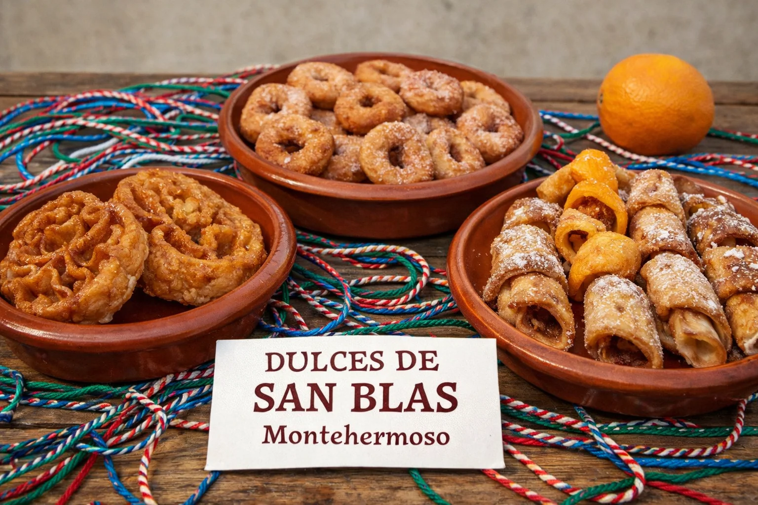 Dulces de San Blas