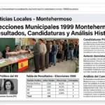 Elecciones Municipales 1999 Montehermoso: Resultados, Candidaturas y Análisis Histórico