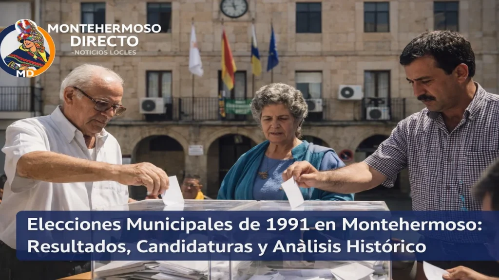 Elecciones Municipales de 1991 en Montehermoso