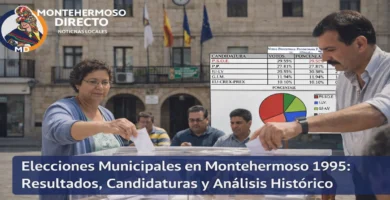 Elecciones municipales en Montehermoso 1995