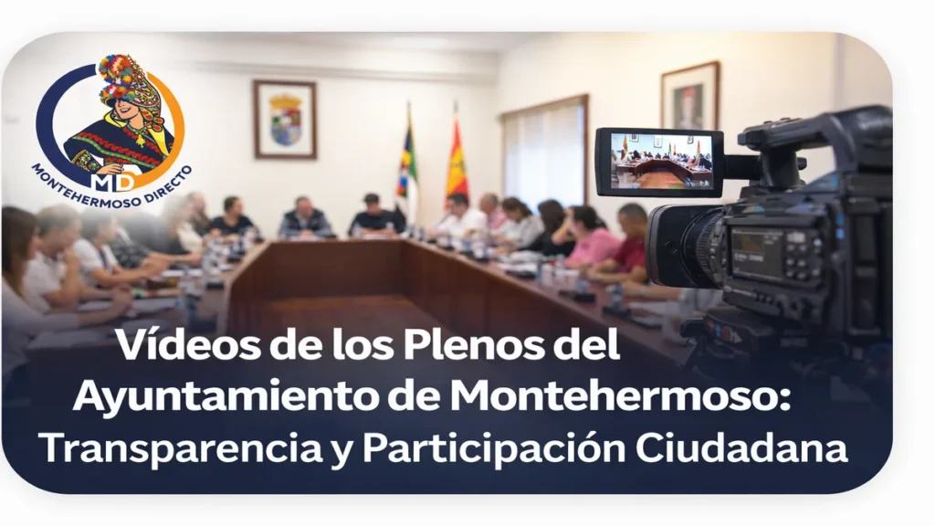Vídeos de los Plenos Ayuntamiento de Montehermoso