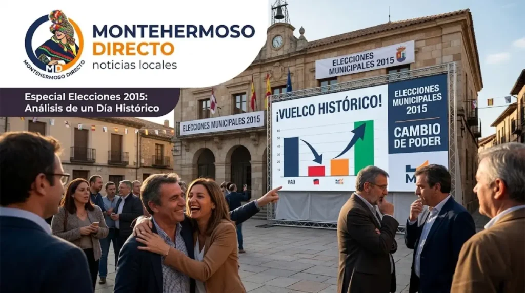 Elecciones municipales 2015 Montehermoso