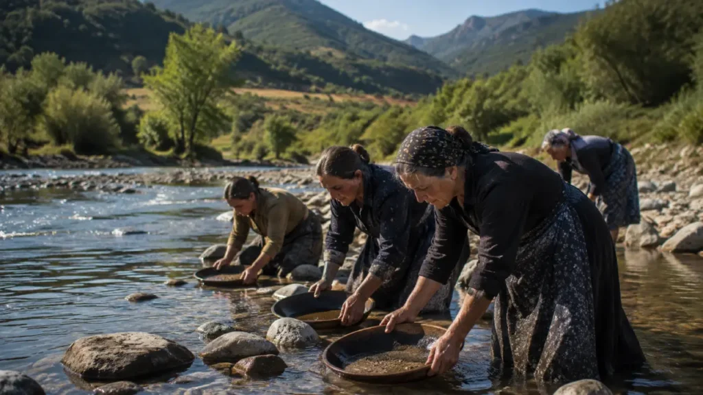 Las Mujeres de Montehermoso que Buscaban Oro en los Ríos de Las Hurdes