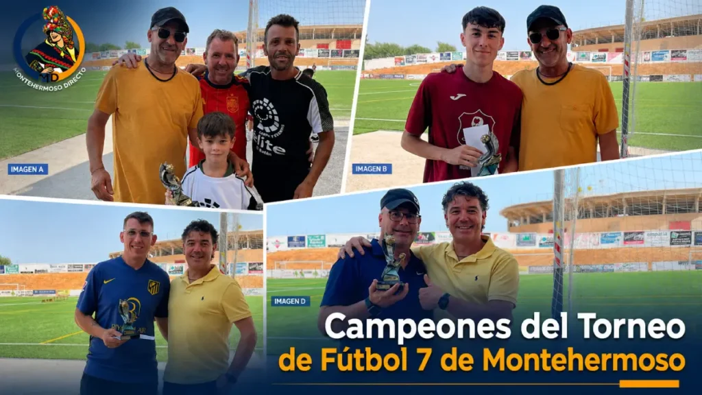 Campeones del Torneo de Fútbol 7 de Montehermoso