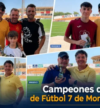 Campeones del Torneo de Fútbol 7 de Montehermoso