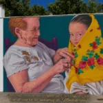 El mural de Jonatan Carranza Sojo en Montehermoso: memoria y tradición entre generaciones