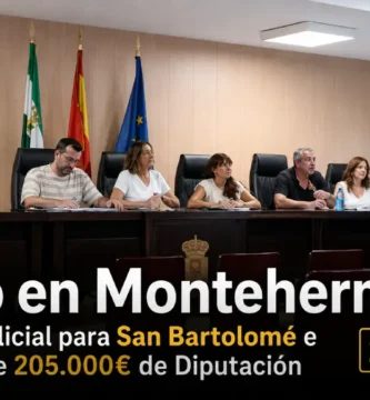 Pleno en Montehermoso: Refuerzo policial para San Bartolomé e inyección de 205.000€ de Diputación