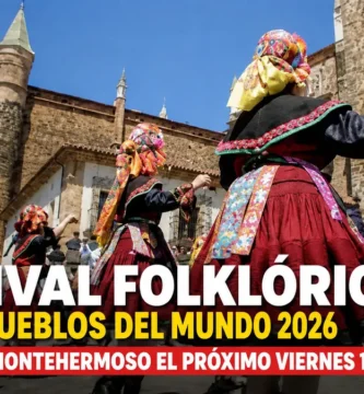 Festival Folklórico de Montehermoso el 14 de agosto 2026