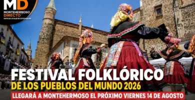 Festival Folklórico de Montehermoso el 14 de agosto 2026