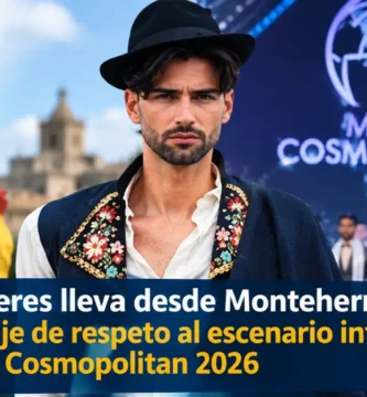 Fran Cáceres lleva desde Montehermoso un mensaje de respeto al escenario internacional de Mister Cosmopolitan 2026